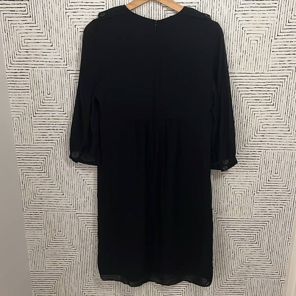Burberry black silk dress - Picture 2 of 8